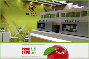 The FRESHEXPO team designed and built up exhibition stands for VICI and Rueda at PRODEXPO