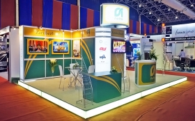 Zarubezhneft Exhibition Stand at Vietnam Oil & Gas Expo 2011