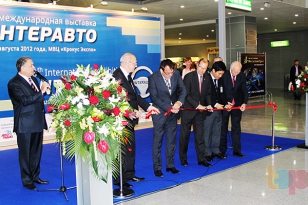  INTERAUTO, the 8th International Automotive Exhibition, took place in Moscow, Russia