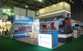 IPS Group Exhibition Stand at KIOGE 2014