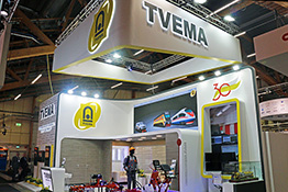 TVEMA exhibition stand at Elmia Nordic Rail 2019