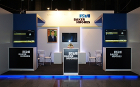 Baker Hughes Exhibition Stand at OGT 2014