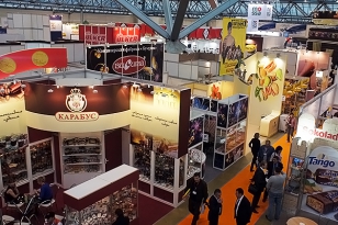 World Food Moscow 2013, International food and drink exhibition, took place in Moscow, Russia
