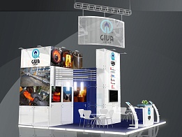 Дизайн - проект выставочного стенда «Джива Ист» для «Металл-Экспо» 2012