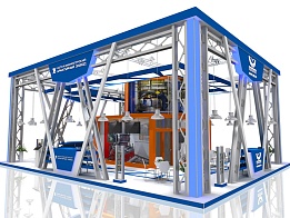 Дизайн - проект выставочного стенда АО «Усть-Каменогорский арматурный завод», ЗАО «Сибгазстройдеталь» и ООО «Нефтегаздеталь» для «WPC» 2014