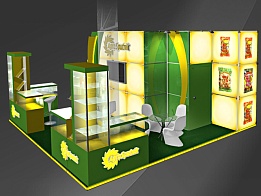 Дизайн - проект выставочного стенда «Агро-Спутник» для «Продэкспо» 2013