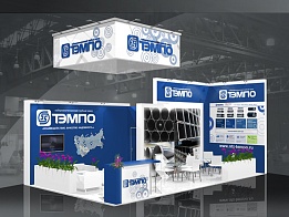 Дизайн - проект выставочного стенда «ТЭМ-ПО» для «KIOGE» 2014