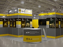 Дизайн - проект выставочного стенда «БАЗ» на «Caspian Oil & Gas» 2013