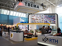 TVEMA exhibition stand at Expo 1520 in 2017