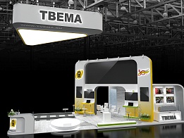 Design-project of exhibition stand TVEMA at PRO//Motion.Expo