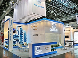 Kaustik Exhibition Stand at Wire & Tube Dusseldorf 2018