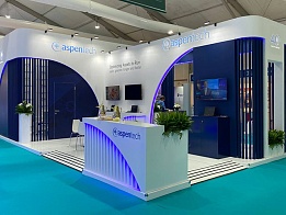 Aspentech exhibition stand at ADIPEG 2021