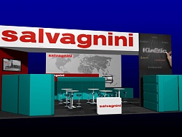 Дизайн - проект выставочного стенда «Delfini Group» для «Металлообработка» 2014