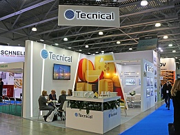 Tecnical exhibition stand at Dairy & Meat Industry exhibition 2019