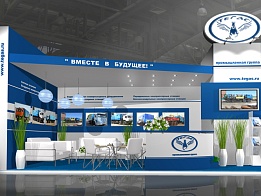 Дизайн - проект выставочного стенда «ТЕГАC» для «KIOGE» 2012