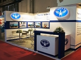 TEGAS Industrial Group Exhibition Stand at IRAN OIL SHOW 2013