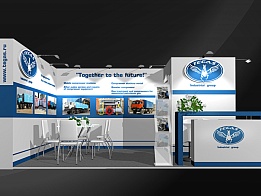 Дизайн - проект выставочного стенда «Тегас» для «Iran Oil Show» 2013
