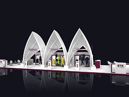 Дизайн - проект выставочного стенда «БТК Групп» для «БиОТ» 2014