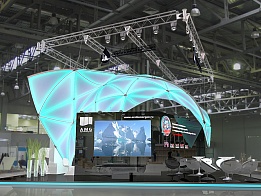 Дизайн - проект выставочного стенда ООО «Нефтегазмонтажсервис» и ООО «Арктикморгео» на «Петербургском энергетическом форуме» 2012