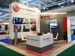 Vagonmash Exhibition Stand at TRANSCASPIAN 2014