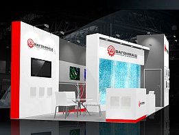 Дизайн - проект выставочного стенда «Вагонмаш» для «PRO//Движение. Экспо» 2019 