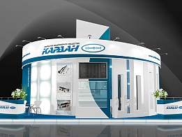 Дизайн - проект выставочного стенда «КАРДАН» на «Интеравто» 2012