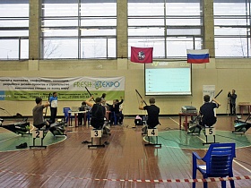 Moscow Open Boat Racing Championship on Rowing Machines