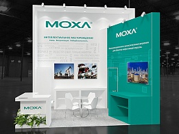 Дизайн-проект выставочного стенда «МОХА» для «MIOGE» 2019