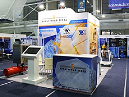 Exhibition Stand at Gas. Oil. New Technologies – for Extreme North-2016