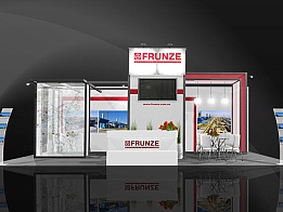 Дизайн - проект выставочного стенда  «НПО им. Фрунзе» на «OGU» 2013