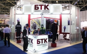 BTK Group Exhibition Stand at MIOGE 2013