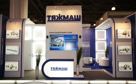 TYAZHMASH Exhibition Stand at Mining World 2012