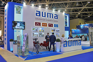AUMA Exhibition Stand at NEFTEGAS EXPO 2018