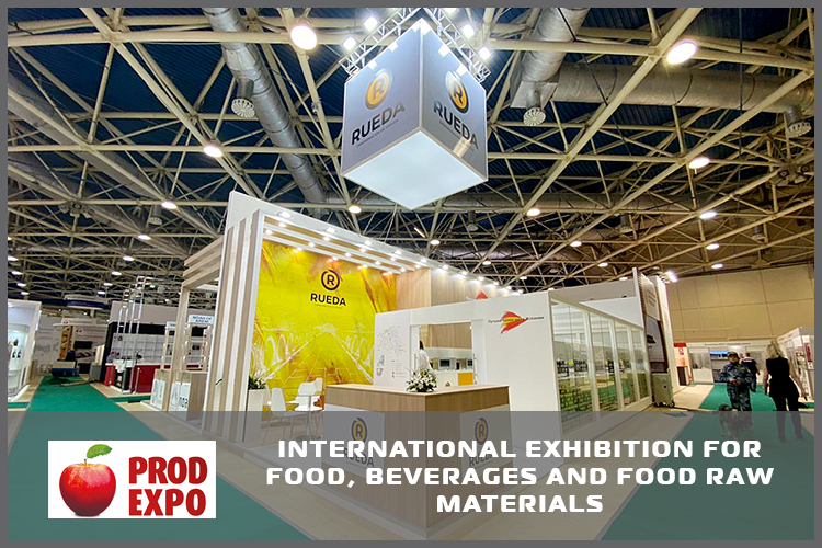 The FRESHEXPO team has developed the design-projects and constructed two exhibition stands for PRODEXPO 2021