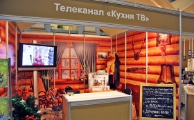 Kukhnya TV Exhibition Stand at Food Show 2011