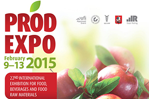 PRODEXPO 2015, International Exhibition for Food, Beverages and food raw materials, took place at Expocentre in Moscow