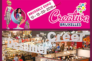CREATIVA BRUSSELS, Creative Activities European Fair, is held in Brussels, Belgium starting on 10th March, 2016