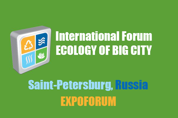 Environmental conditions of modern cities are high on the agenda in Saint-Petersburg