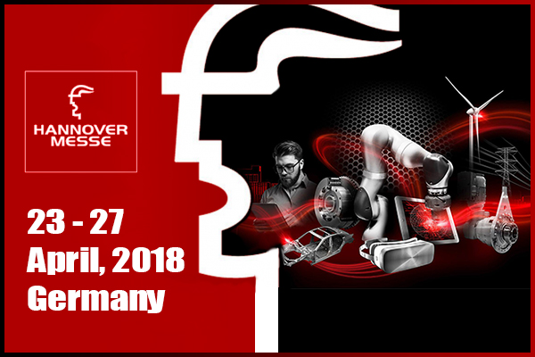 HANNOVER MESSE 2018 opens in the Hannover Exhibition Center with the theme Integrated Industry and Energy