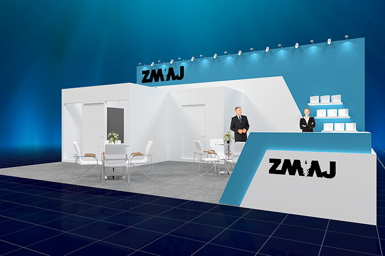 Дизайн - проект выставочного стенда  «ZMAJ» для «Pharmtech & Ingredients» 2017
