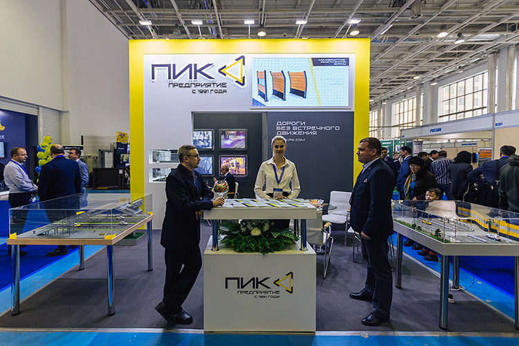 PIK company exhibition stand at Kazavtodor 2019 