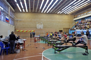 Moscow Open Boat Racing Championship on Rowing Machines