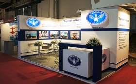 TEGAS Industrial Group Exhibition Stand at IRAN OIL SHOW 2013
