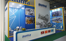 AUMA Exhibition Stand at KIOGE 2015
