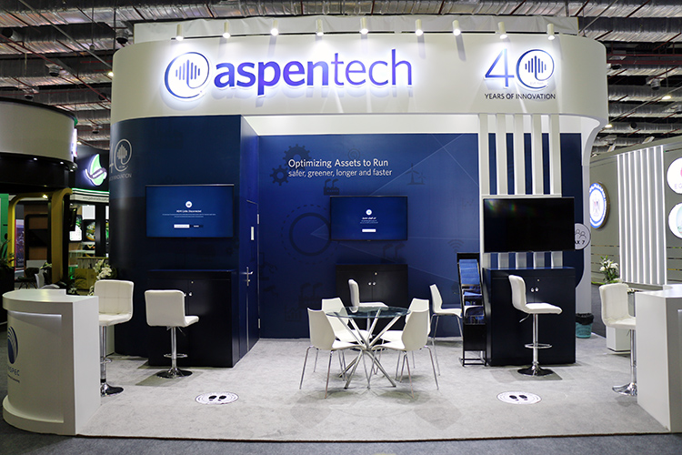 «Aspentech» exhibition stand at «EGYPTS 2022»