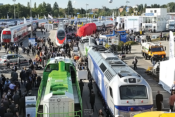 The 10th International Trade Fair for Transport Technology InnoTrans 2014 in Berlin