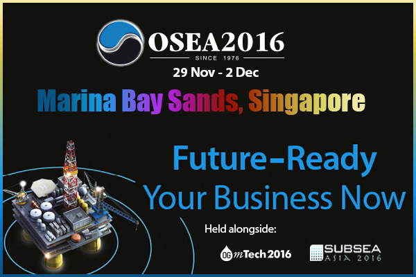 1000+ Oil & Gas Companies at OSEA-2016 Exhibition in Singapore 