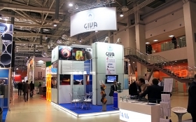 GIVA East Exhibition Stand at Metal-Expo 2012