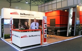 Red Mountain Energy Exhibition Stand at KIOGE 2012