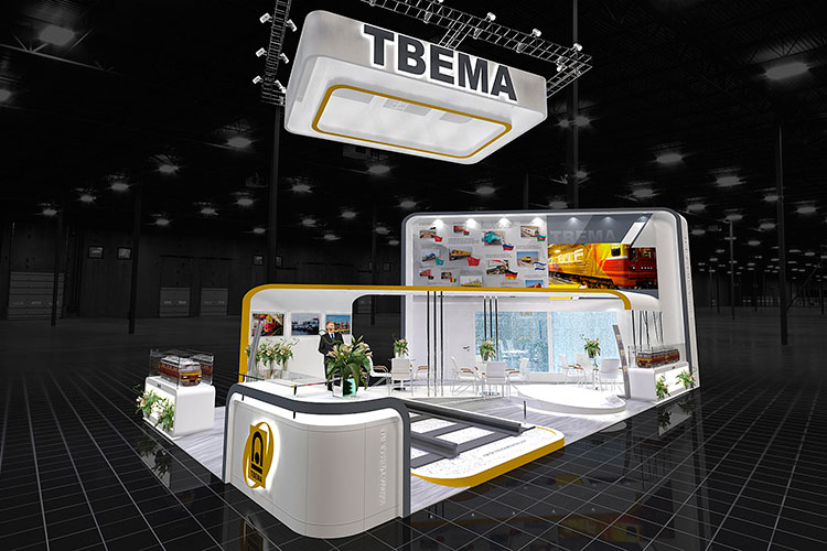 Дизайн - проект выставочного стенда «ТВЕМА» для «Expo 1520» 2017